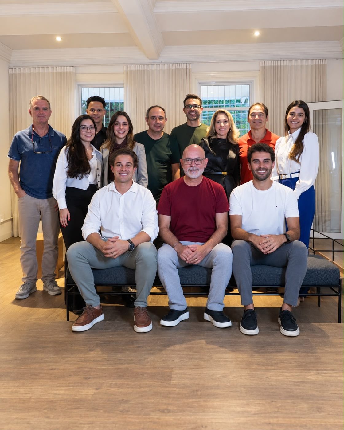 Turma do Curso VIP com os professores